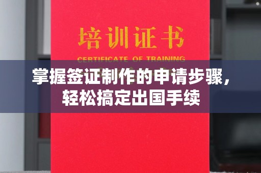 茶陵掌握签证制作的申请步骤，轻松搞定出国手续